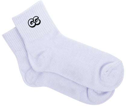 Commerce Collective White Crew Socks