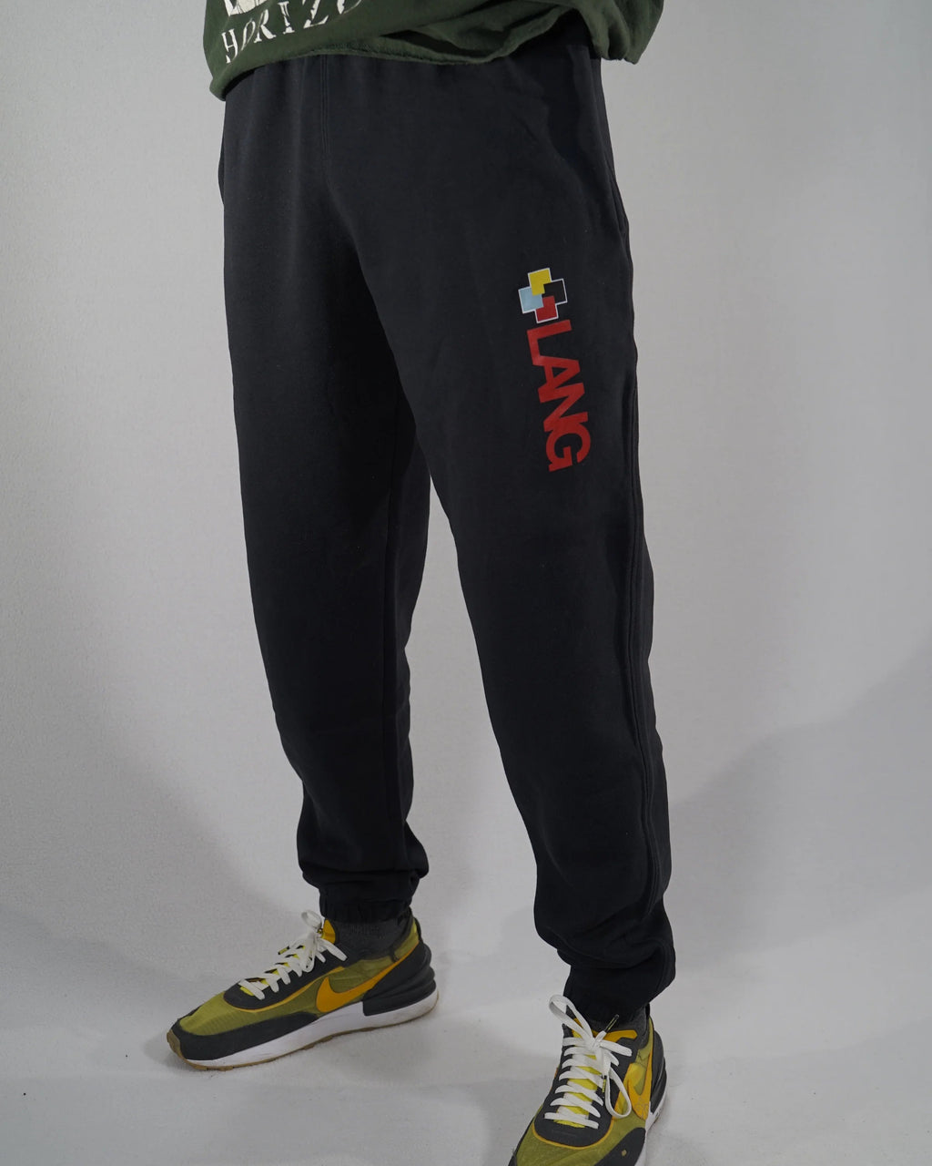 Black LANG Sweatpants