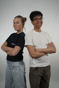 Old Business T-Shirt - White and Black