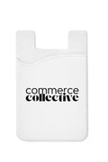 Commerce Collective White Card Holder