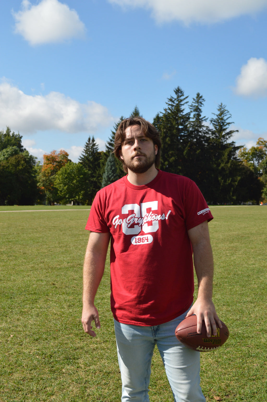 Commerce Collective Gryphons Tee - Red