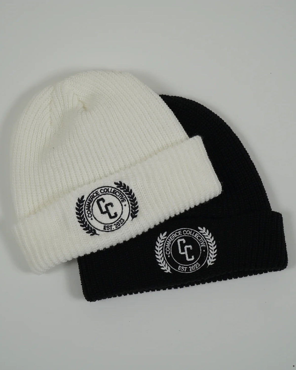 Commerce Collective Beanie - Black and White