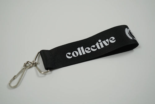 Commerce Collective Black Wrist Lanyard
